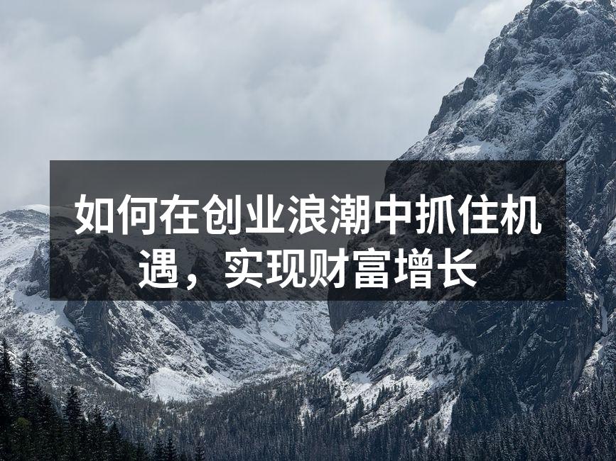创业者的成功之路